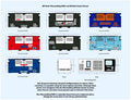 640001 HO Scale ThermoKing RMU and SG2000 Genset Decals