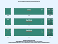 640035 HO Scale Capital Lease 40 ft. Container Decals